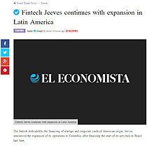 Fintech Jeeves continues with expansion in Latin America